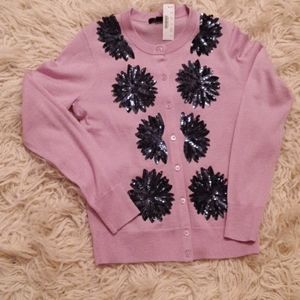JCREW Sequin embellished sweater NWT